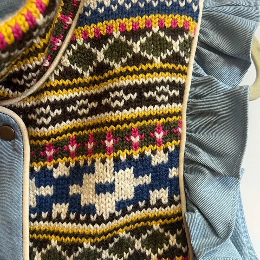 Hunter Bell Pippa Vest- Fair Isle Knit - Picture 8 of 14